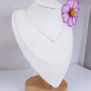 gouden ketting met parel