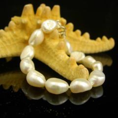 armband van barokke parels