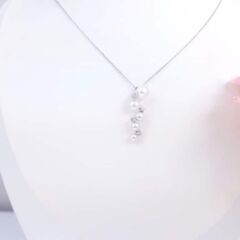 witgouden parelketting