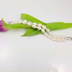 armband van echte barokke parels