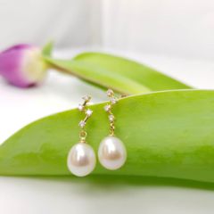 oorbellen van 18k goud